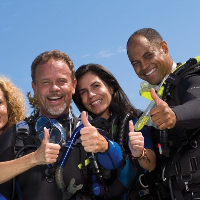 Happy Divers